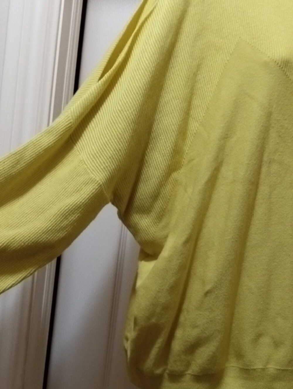 ASOS Yellow Ribbed Knit Top - Picture 3 of 6